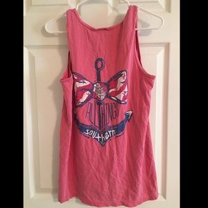 All Things Southern Comfort Colors Anchor Tank
